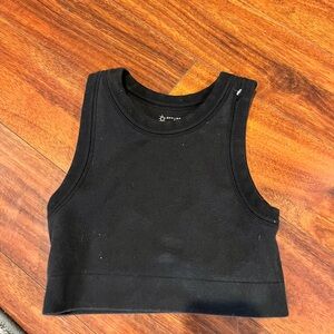 Aerie offline athletic Black Racerback Tank Top